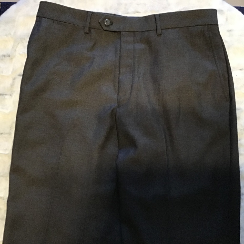 STRAFFORD MENS SIZE 36 X 30 DRESS PANTS - GRAY